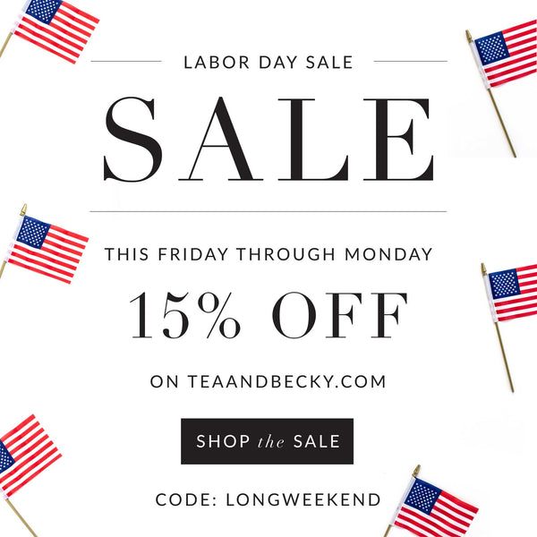 The Labor Day Sale is On!