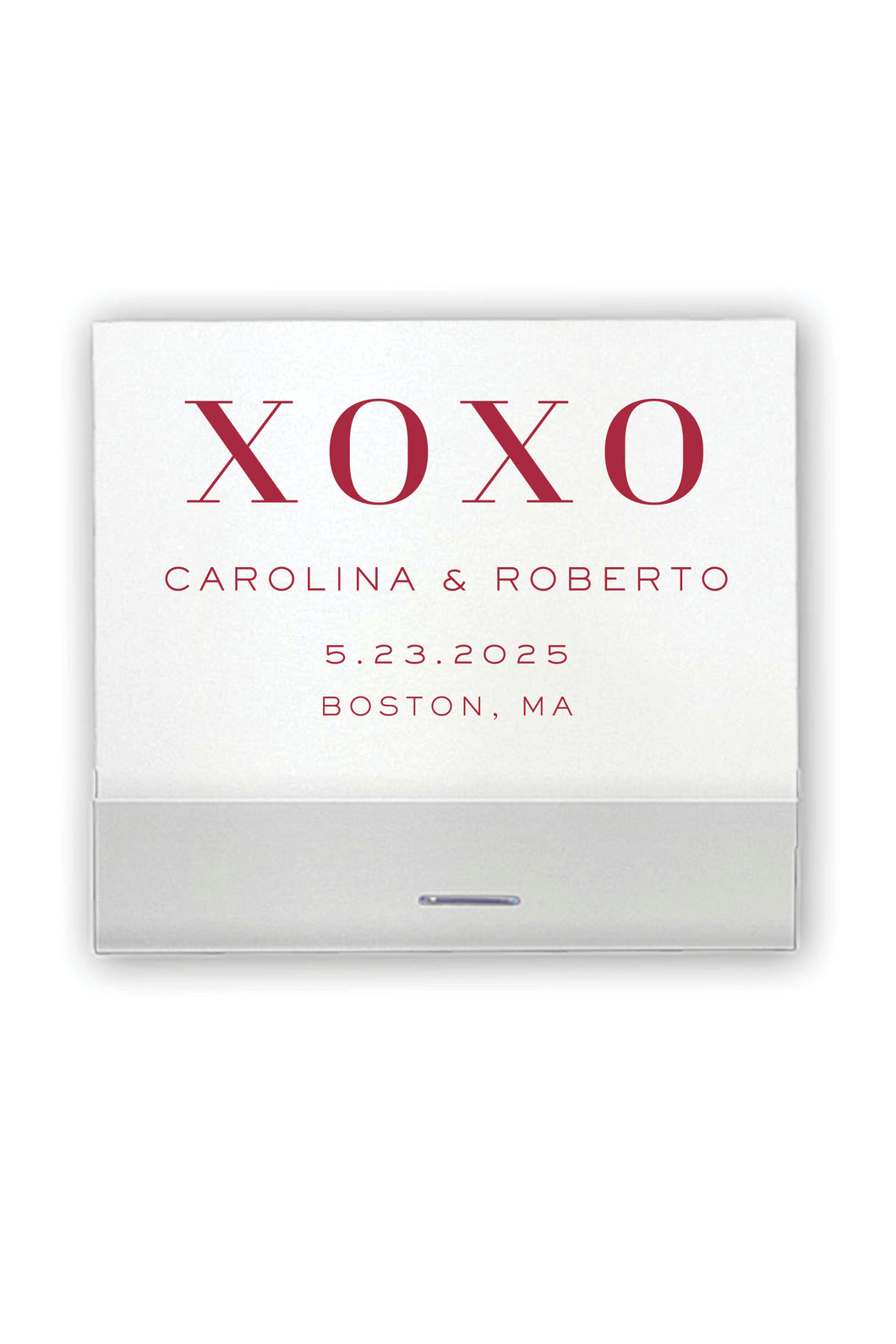 XOXO Matchbooks Custom Wedding Favors Matches