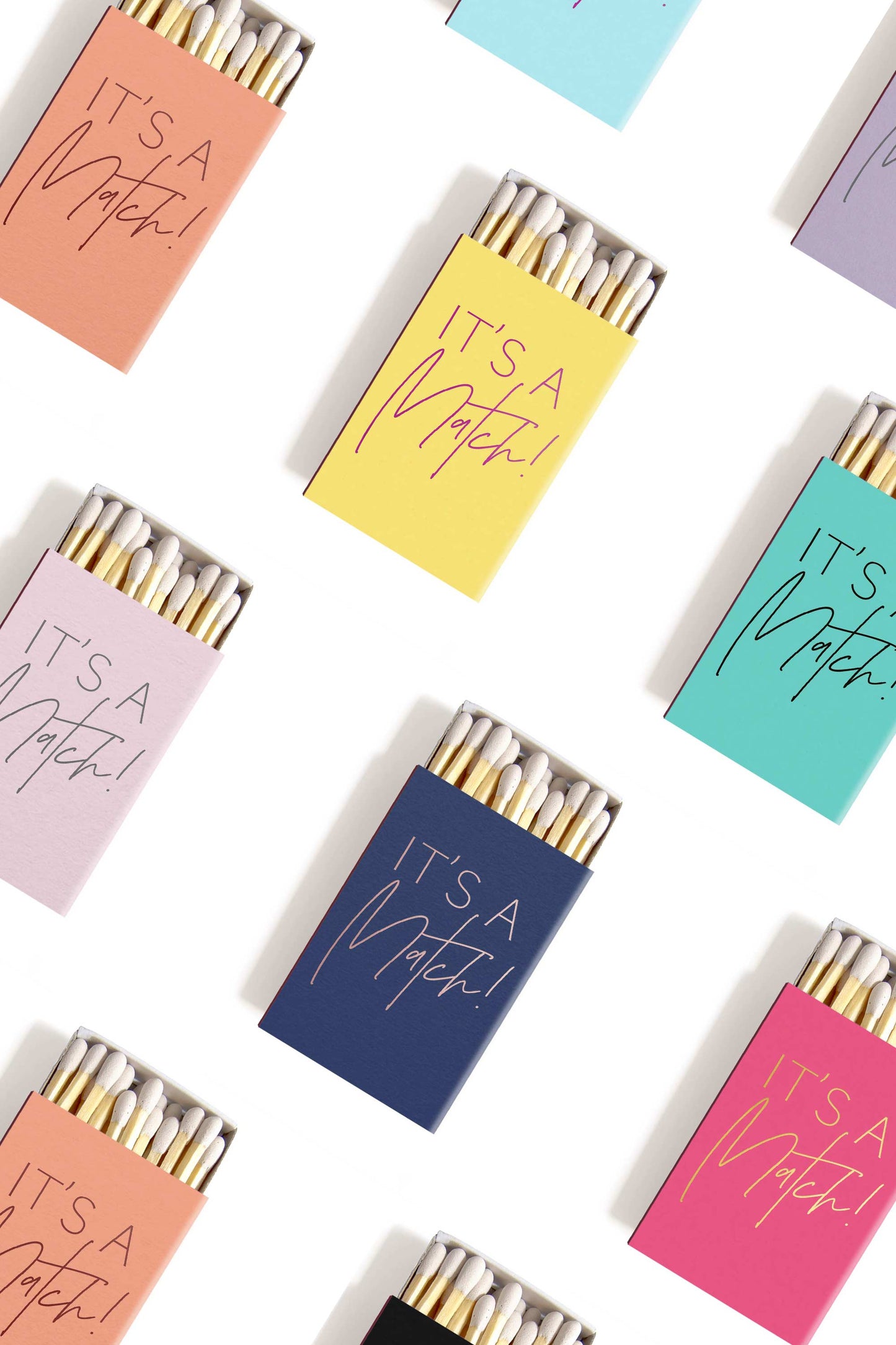 It's a Match - Personalized Matchbox Wedding Favors - Tea and Becky