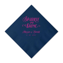 Load image into Gallery viewer, Custom Napkins Sparkle and Shine - Emma Collection - Tea and Becky
