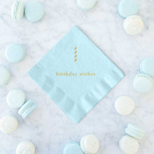 Load image into Gallery viewer, Birthday Wishes Napkins  - Set of 25 - Tea and Becky
