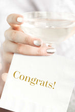 Load image into Gallery viewer, Congrats Napkins - Set of 25 - Tea and Becky
