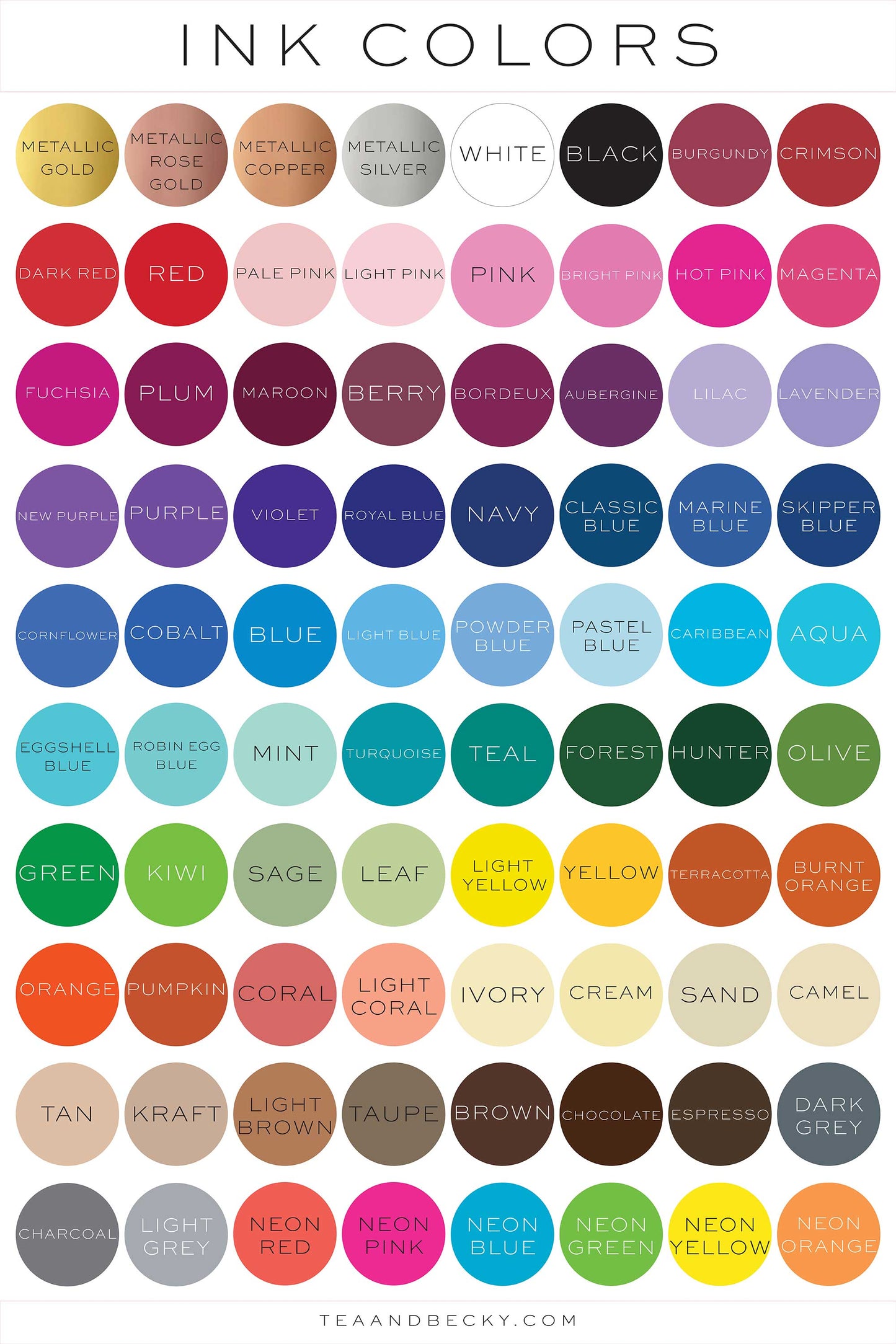 Custom Wedding Cups - Maribel Collection - More Colors - Tea and Becky