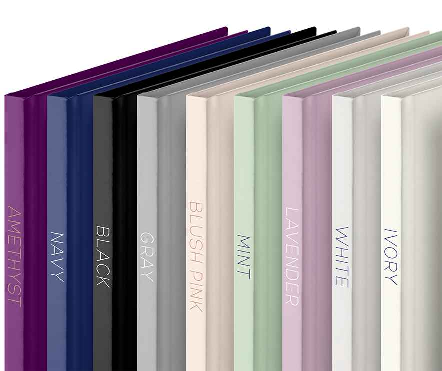 Wedding Guest Book - More Colors - Carrie Collection