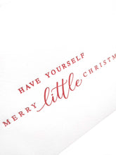 Load image into Gallery viewer, A Merry Little Christmas Letterpress Card - Tea and Becky
