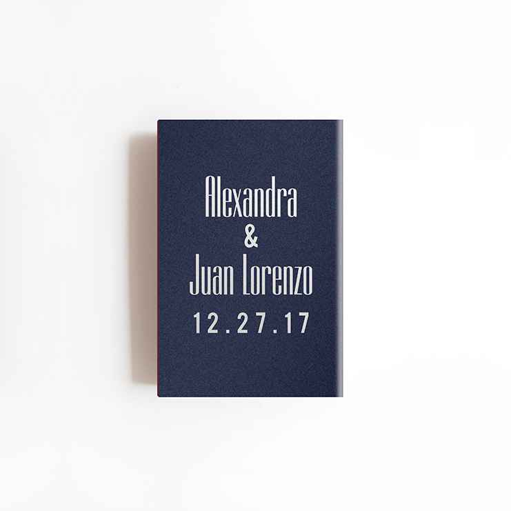 You Light Up Our Lives Matchboxes - Personalized Wedding Favors