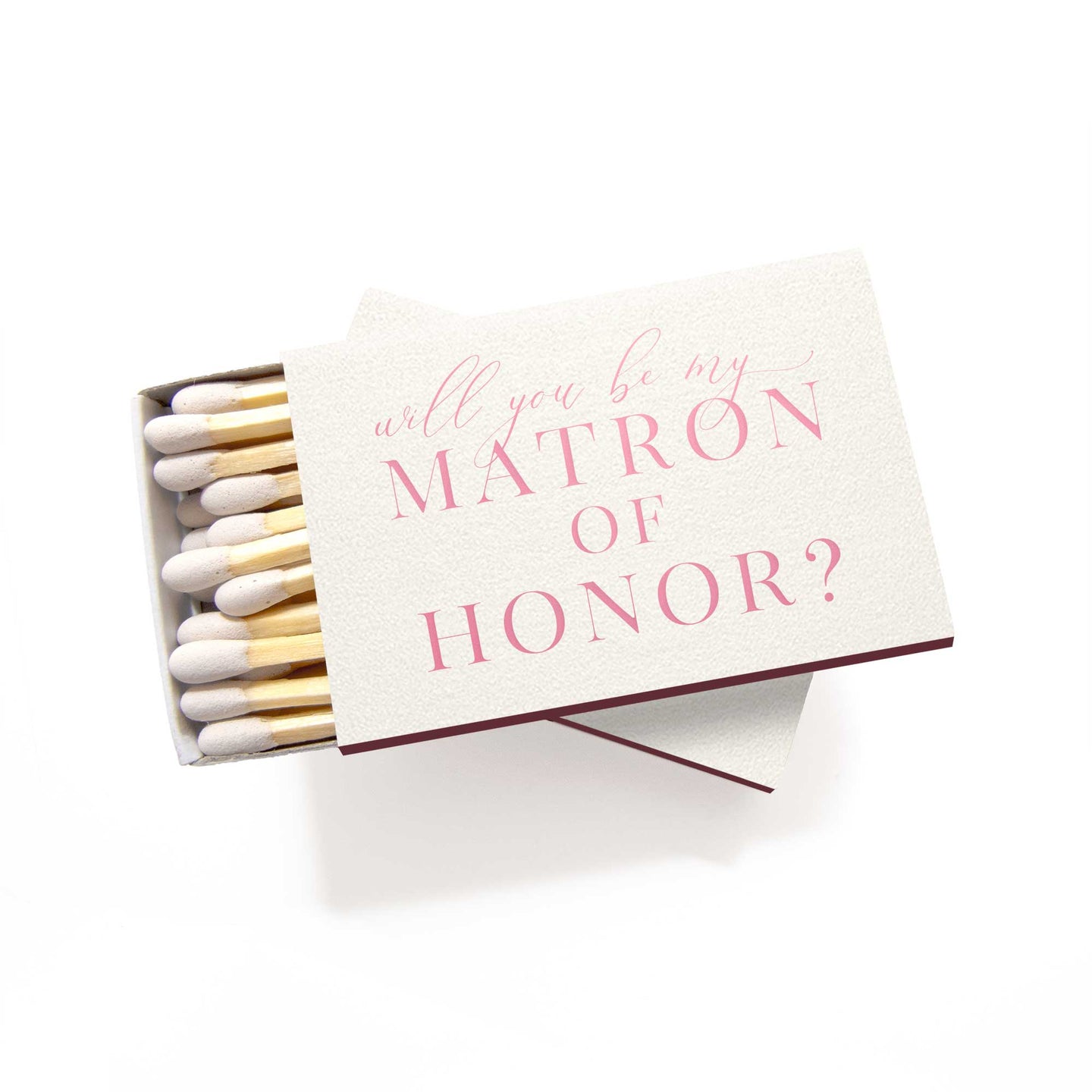 Will You Be My Matron of Honor Matchbox