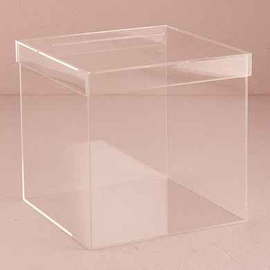 Wishing Well Lucite Wedding Card Box