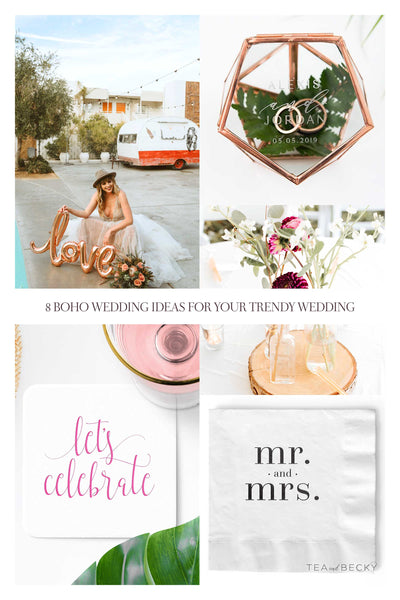 Boho Wedding Ideas for your Trendy Wedding