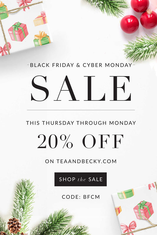 20% Off Black Friday Sale Starts Now!