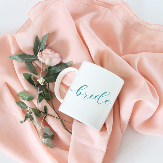 Photo op worthy Bridal Party Mugs