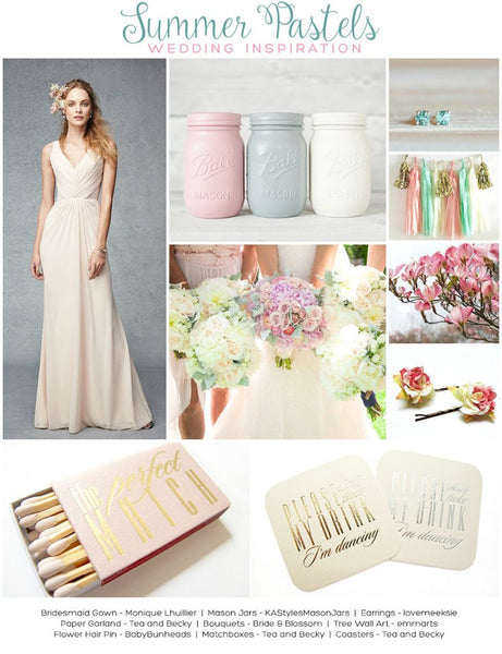 Summer Pastels Wedding Inspiration