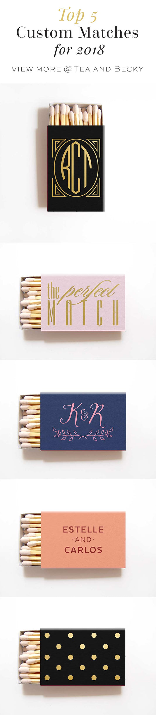 Our Top 5 Custom Matches for 2018