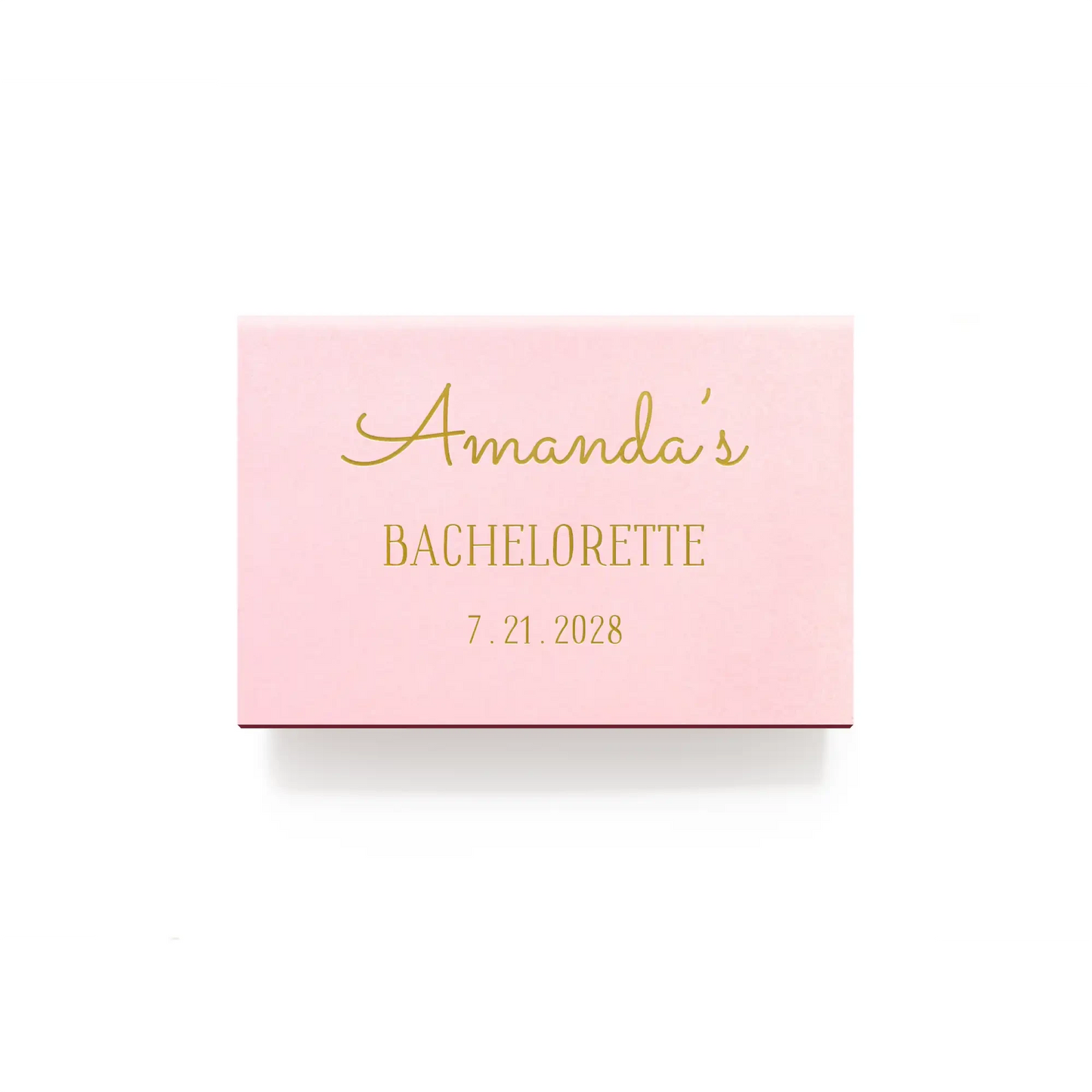 Cabo Girls Club Matchboxes – Custom Bachelorette Party Favors