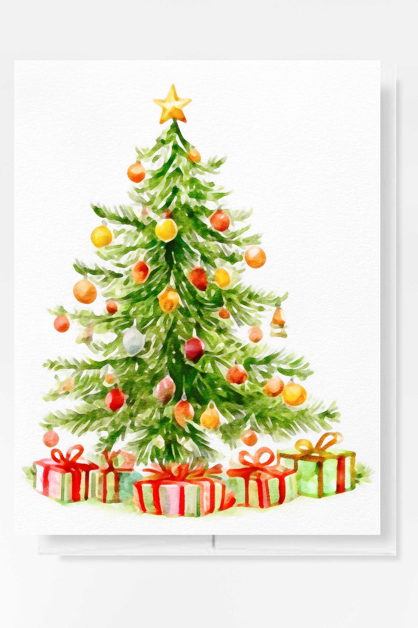 Christmas Tree Card Holiday Gift