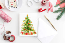 Load image into Gallery viewer, Christmas Tree Card Holiday Gift

