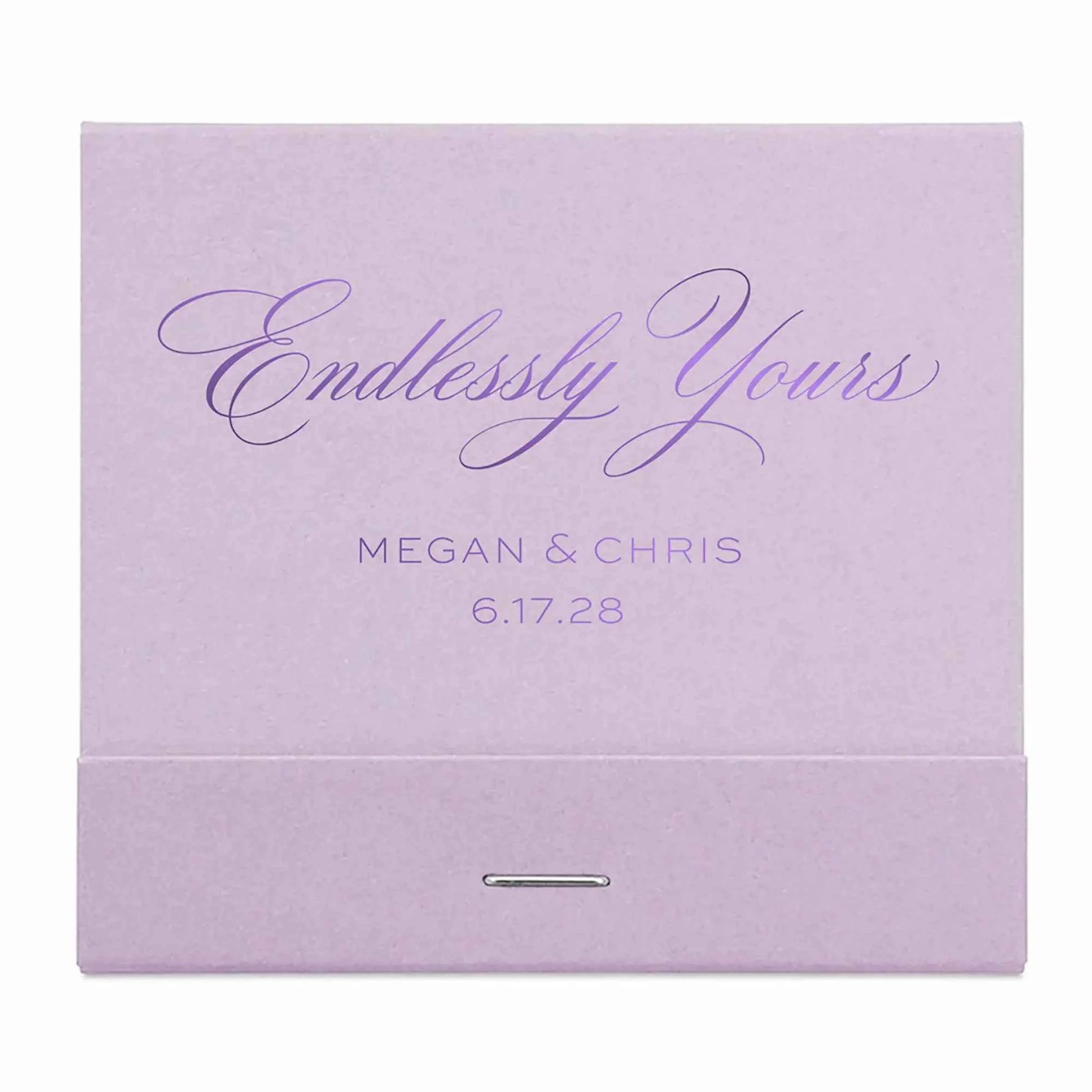 Old Money Wedding Custom Matchbooks | Elegant Script Favors | Interactive Live Design Preview