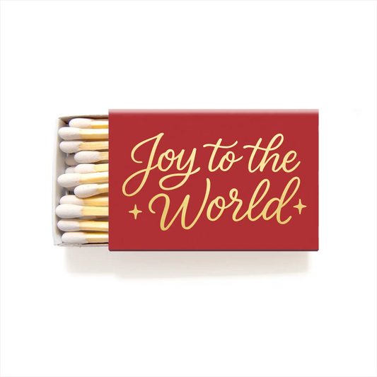 Joy to the World Christmas Matches – Set of 50
