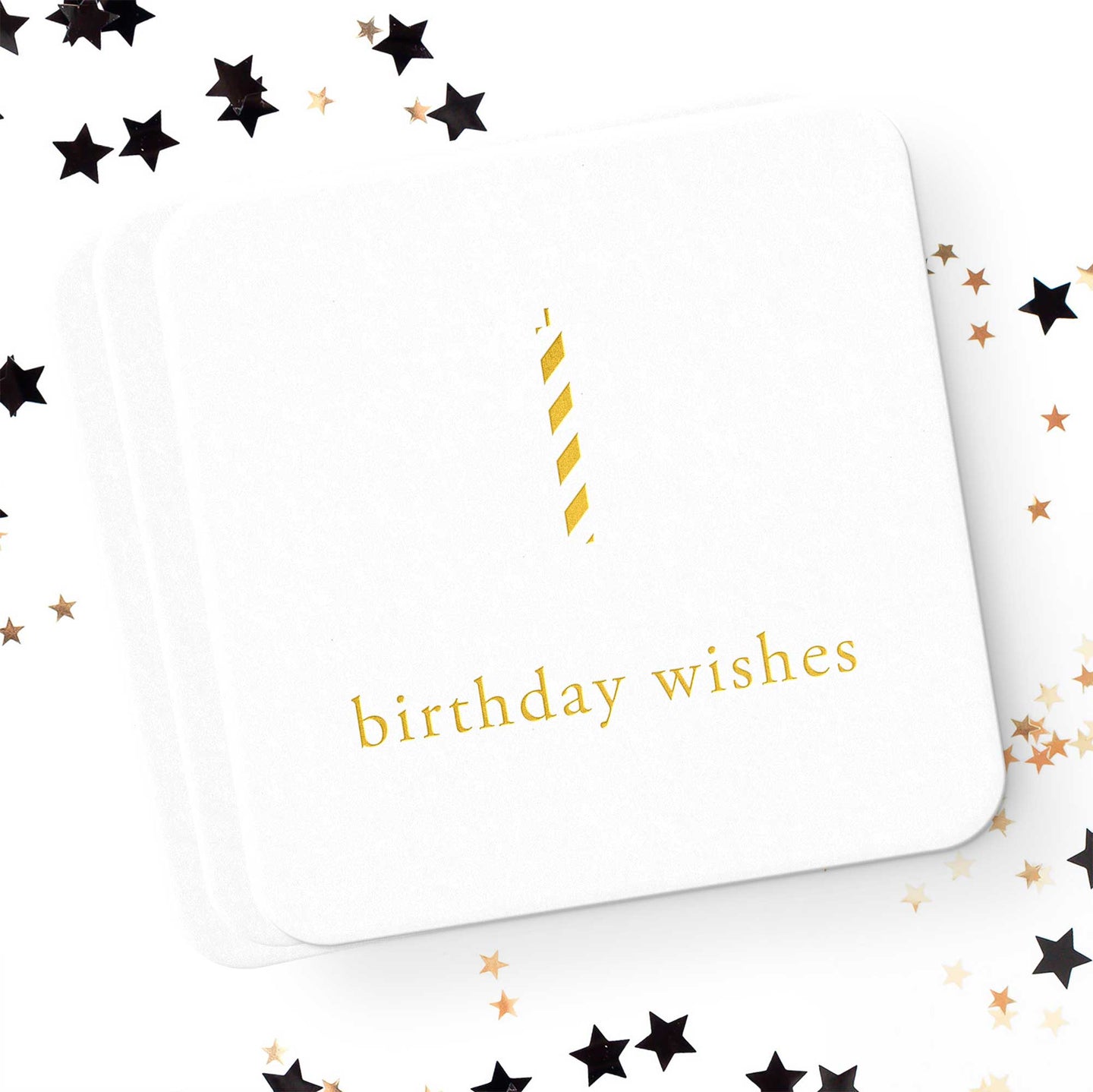 Birthday Wishes Coasters - Set of 10 - Tea and Becky