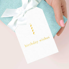 Load image into Gallery viewer, Birthday Wishes Gift Tags - Tea and Becky
