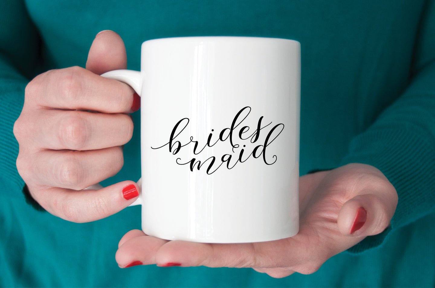 Bridesmaid Mug - Bridal Party Gift - More Colors - Tea and Becky