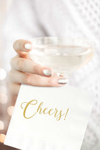 Load image into Gallery viewer, Cheers Napkins - Set of 25 - Tea and Becky
