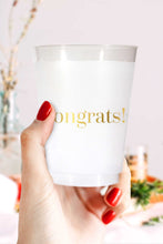 Load image into Gallery viewer, Congrats Shatterproof Cups in Gold
