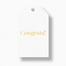 Load image into Gallery viewer, Congrats Gift Tags - Tea and Becky
