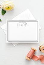 Load image into Gallery viewer, Modern Lines Personalized Stationery - Maribel Collection
