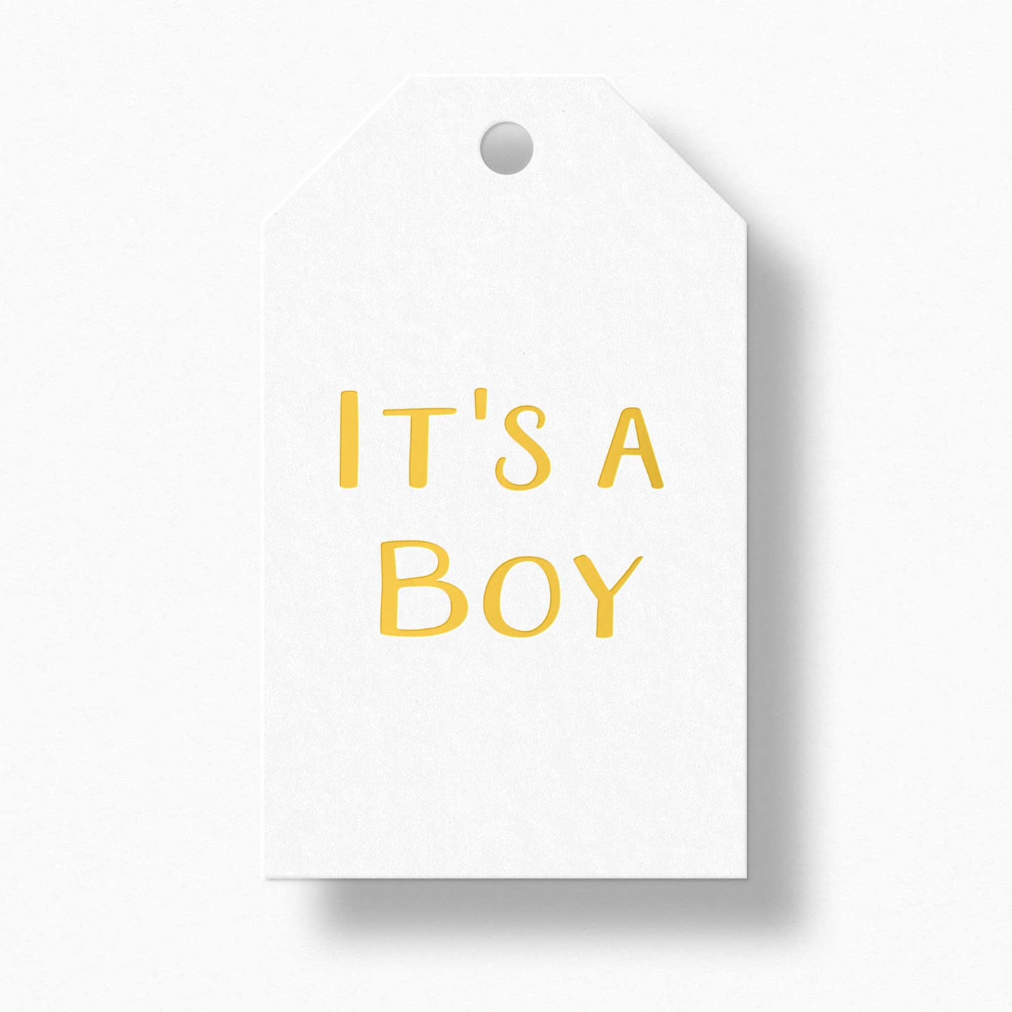 It's a Boy Gift Tags - Tea and Becky