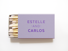 Load image into Gallery viewer, Personalized Matchboxes - Foil Matches - Amelie Collection - Tea and Becky
