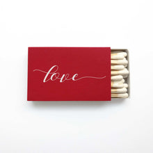 Load image into Gallery viewer, Love Matchboxes - Set of 6 - Tea and Becky

