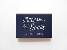 Load image into Gallery viewer, Sparkle and Shine Matchboxes - Foil Personalized Matches - Emma Collection - Tea and Becky
