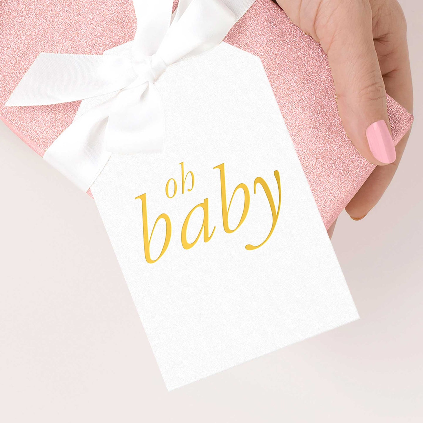 Oh Baby Gift Tags - Tea and Becky
