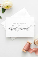 Load image into Gallery viewer, Thank You For Being My Bridesmaid Card - Tea and Becky
