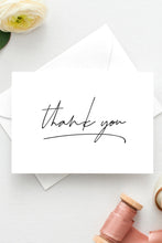 Load image into Gallery viewer, Thank You Greeting Card Script
