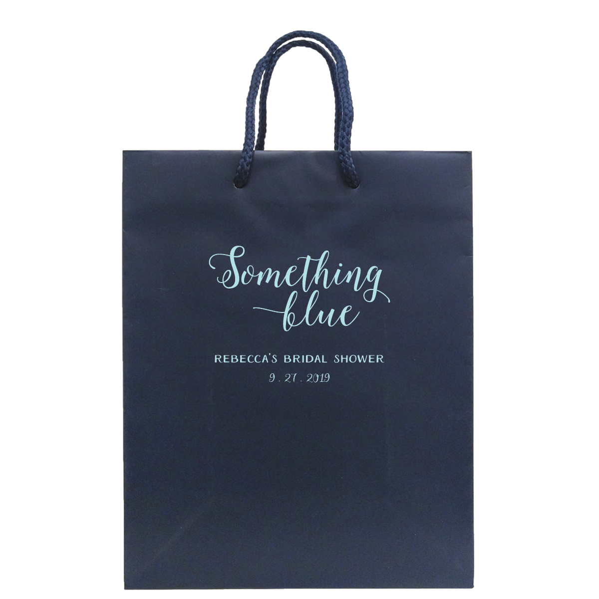 Something Blue Bridal Shower Bags - Bridget Collection - Tea and Becky