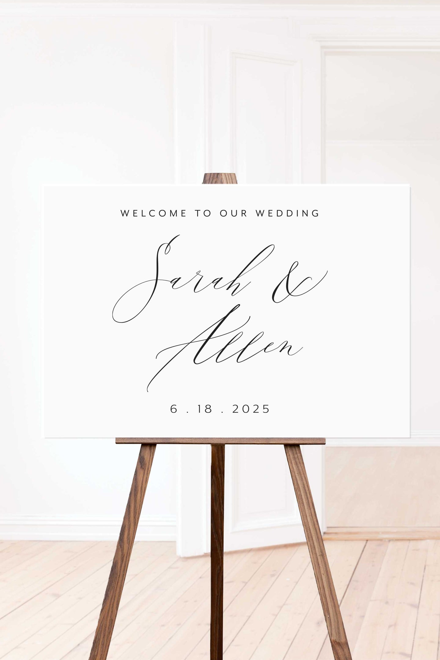 Welcome to our Wedding Sign - Sara Collection - More Colors