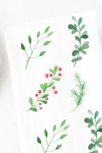 Load image into Gallery viewer, Winter Berries Tea Towel - Tea and Becky
